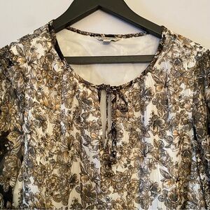 NWT Frye and company women’s long sleeve multicolor shirt size XXL